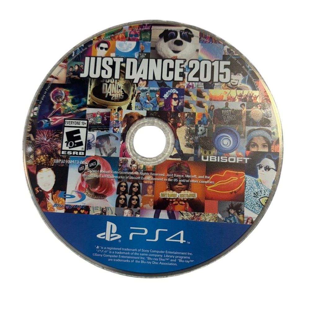 Just Dance 2015 PS4 Video Game Disc - Multicolor